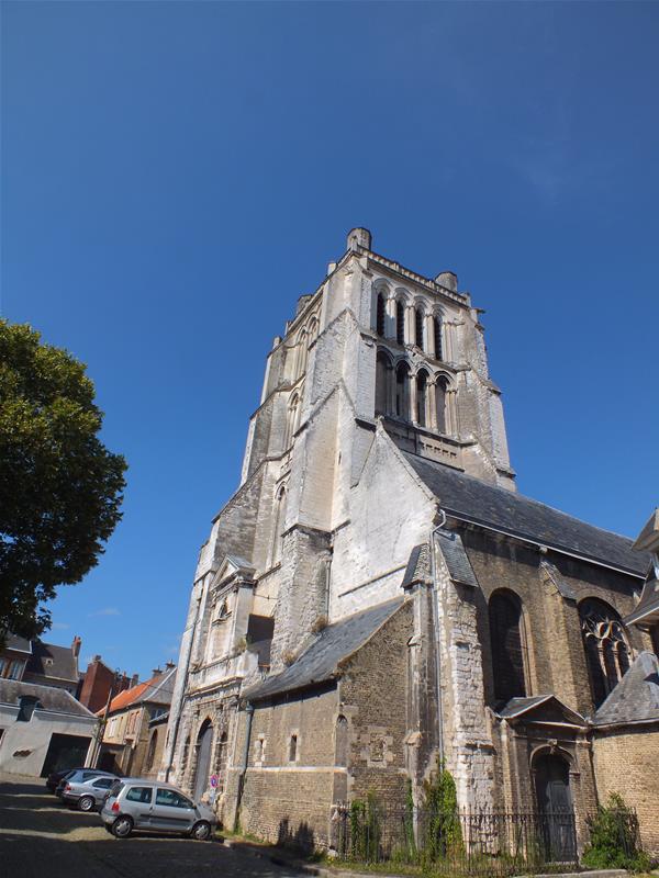 Saint-Denis church in Saint-Omer