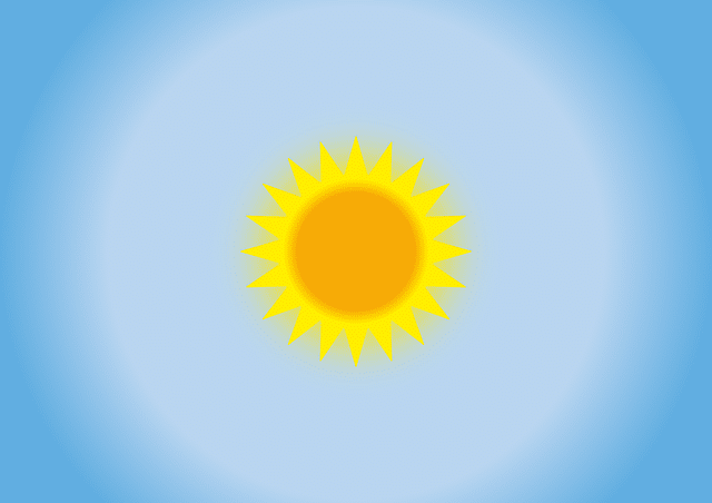 Soleil - Image par Sabine Kroschel de Pixabay